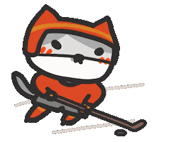 Ice Hockey Sport Sticker by yomoyeah