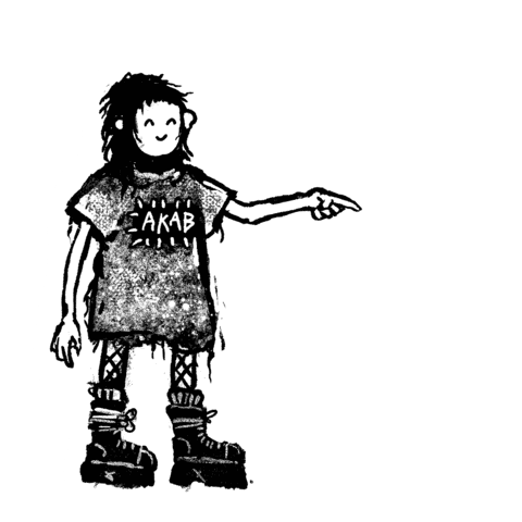Pointing Sticker