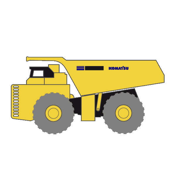 Komatsu Sticker