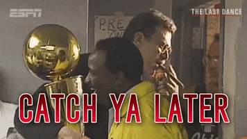 Catch Ya Later Last Dance Gif By Espn