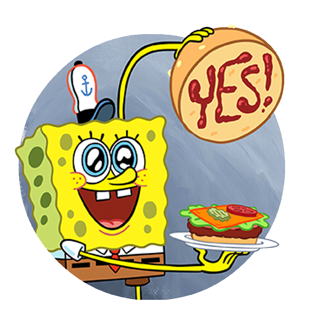 Animation Yes Sticker by SpongeBob SquarePants for iOS & Android GIPHY