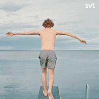 Head First Swim GIF by SVT
