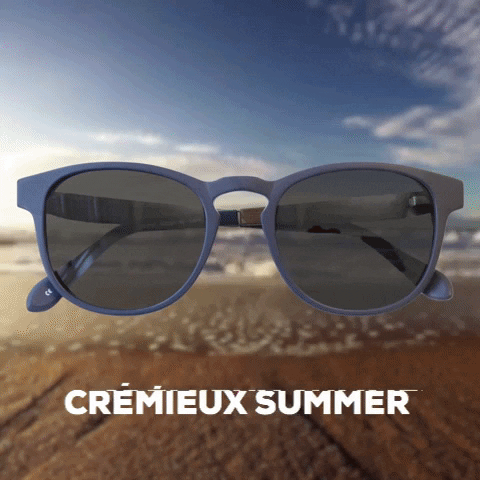 Cremieux water brand sunglasses ocean GIF