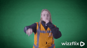 Wizzflix_ dance party dancing green GIF