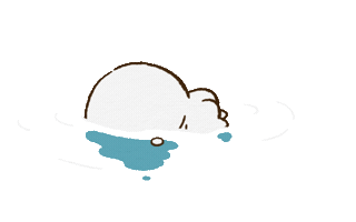 Chilling Bad Day Sticker