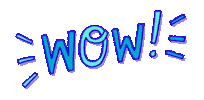 Exclamation Wow Sticker by Steph Stilwell