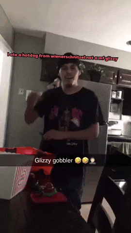 I Ate A Hotdog From Wienerschnitzel Not A Mf Glizzy GIF