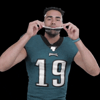 Philadelphia Eagles Smile GIF by NFL - Find & Share on GIPHY