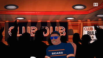 Chicago Bears Dancing GIF by Bleacher Report