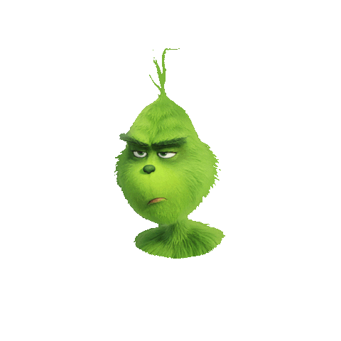 Illumination Entertainment Frown Sticker by The Grinch