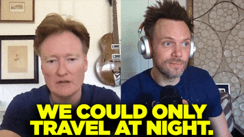 Joel Mchale Travel GIF by Team Coco