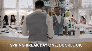 Buckle Up Spring Break GIF by ABC Network