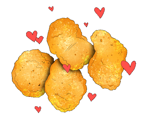chikn nuggit animated stickers