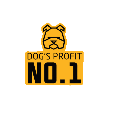 Dogs Profit Sticker