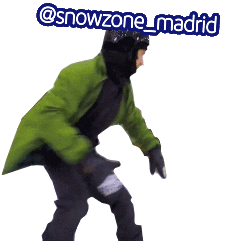 MadridSnowzone Sticker