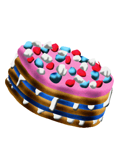 Cake Torte Sticker by ImPulsTanz – Vienna International Dance Festival