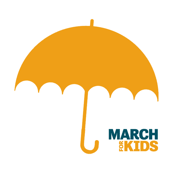 March for Kids Sticker