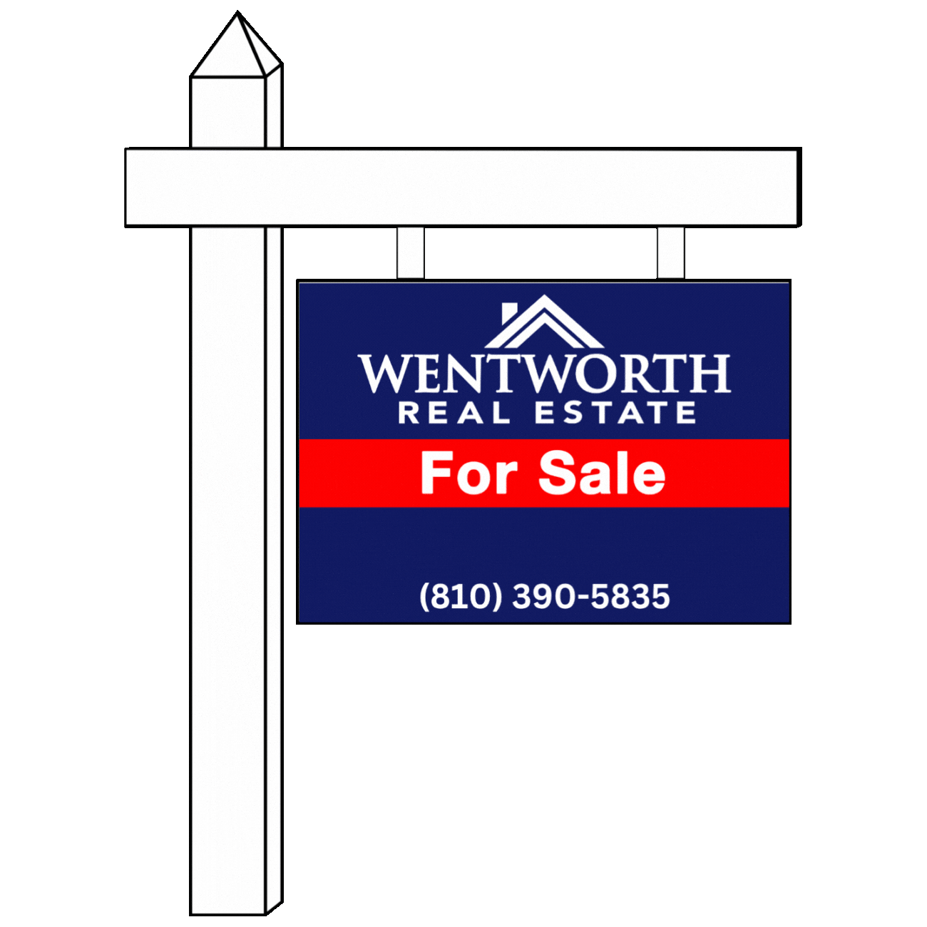 Realtor Sign Sticker by WentworthRealEstate