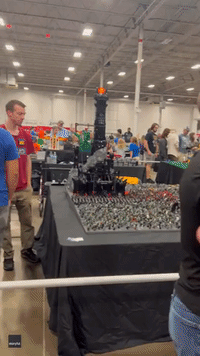 Group Creates Elaborate Lord of the Rings Battle Scene Using Lego