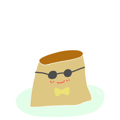 ぷりん Sticker