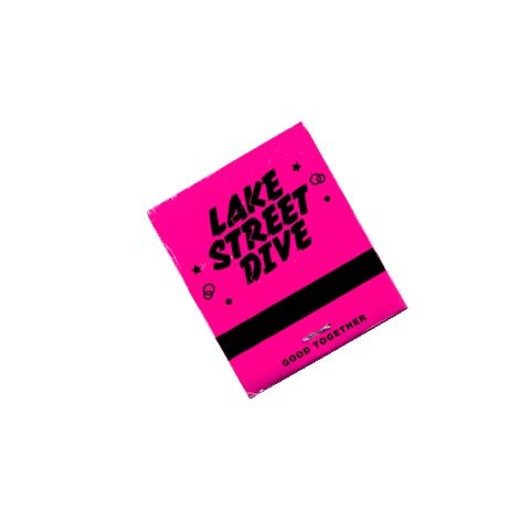 Lakestreetdive Sticker by Fantasy Records