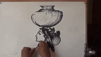 bravodiego drawing painting GIF