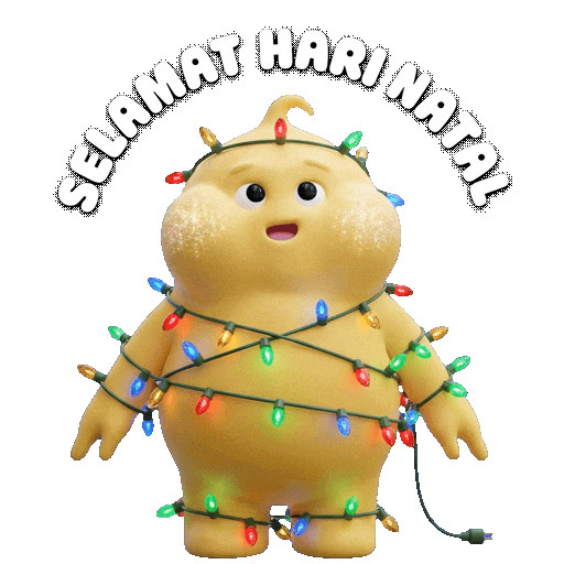 Merry Christmas Sticker by Butter baby