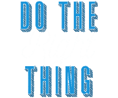 Do The Right Thing Cw Sticker by CardWorks