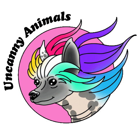 Uncanny Animals Sticker