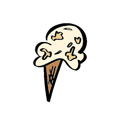 Icecream Cone Sticker by Ample Hills Creamery