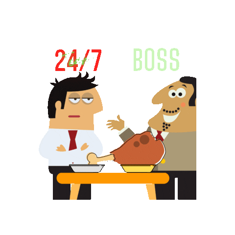 Business Boss Sticker by BigBangSocial