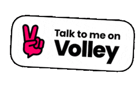 Talk To Me Sticker Sticker by Volley