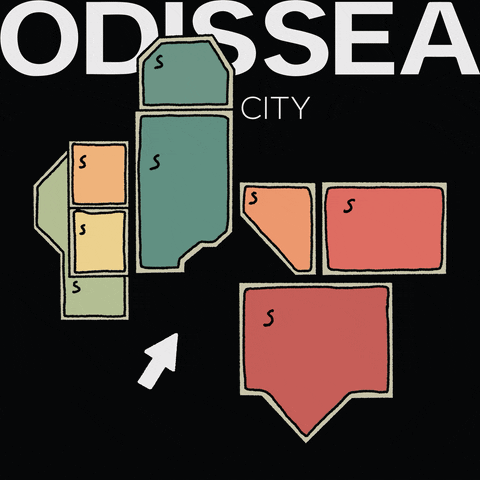 OdisseaFunCity sale discoteca anima mappa GIF