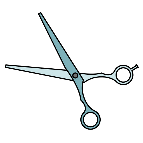 Scissors Lovekm Sticker by KEVIN.MURPHY