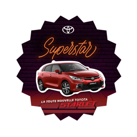 Car Superstar Sticker by Toyota Family