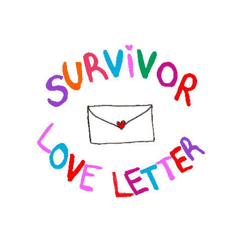 Love Letter Survivor Sticker by Ramisha Sattar