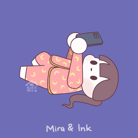 Tired Late Night GIF by Mira & Ink