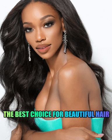 Remy Hair Extensions GIF