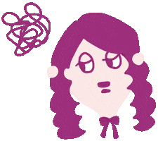 Sad Girl Sticker