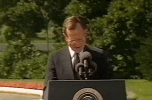 George H W Bush Ada GIF by GIPHY News