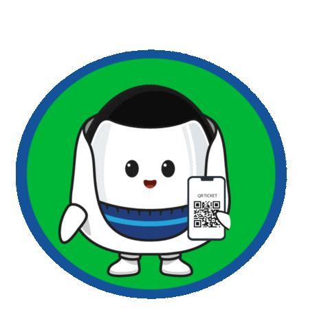 Kereta Satset Sticker by MRT Jakarta