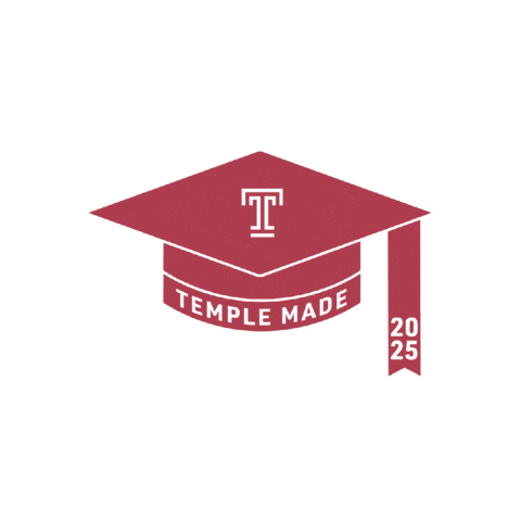 Temple Made Sticker by Temple University