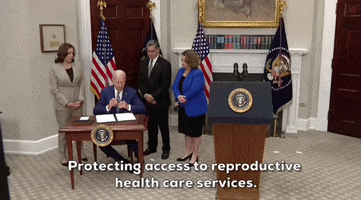 Joe Biden Abortion GIF by GIPHY News