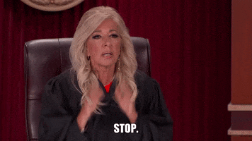 Stop GIF by Hot Bench