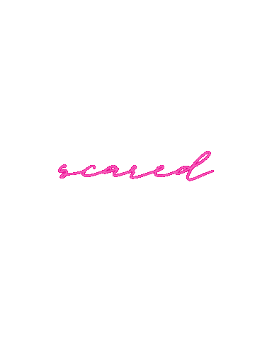 Doitscared Sticker by wonderlandpole