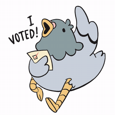 Register To Vote GIF by mishipiku