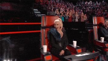 christina aguilera television GIF by The Voice