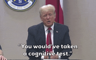 Donald Trump Cognitive Test GIF by GIPHY News
