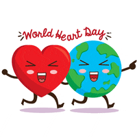 Globe World Heart Day GIF by Singapore Heart Foundation