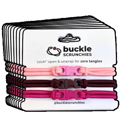 Long Hair Beauty Sticker by Buckle Scrunchies & Buckle Hair Ties